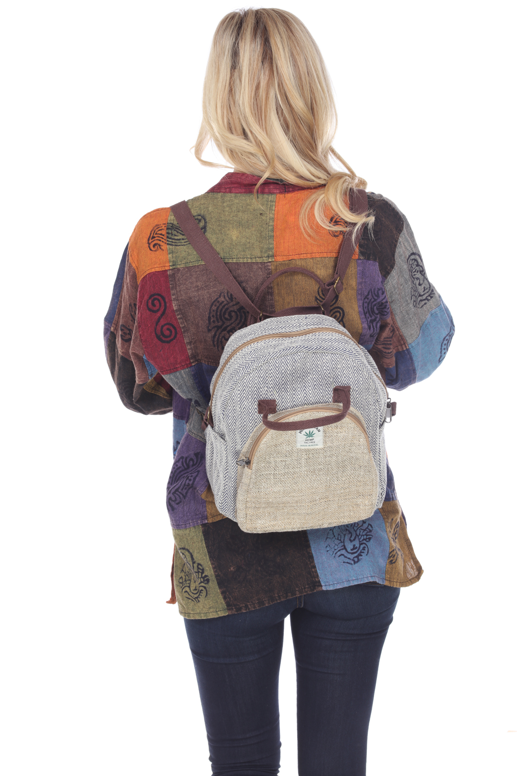 Himalayan Hemp Backpack Wholesale (SK004)